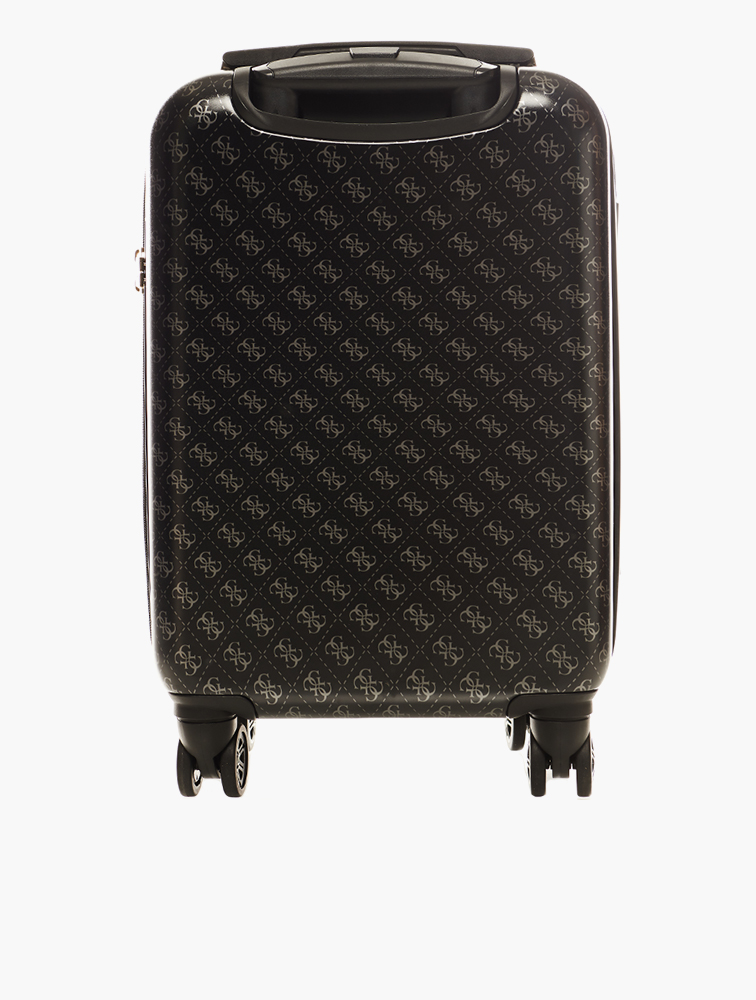 MyRunway | Shop GUESS Coal Jesco 8-Wheel 18 Inch Trolley Bag for